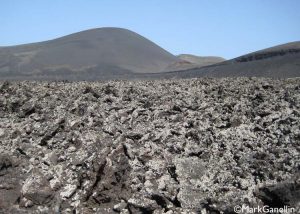 Volcanic landscapes on Timanfaya Lanzarote