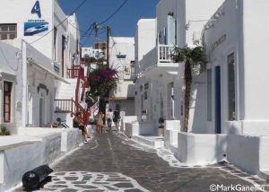 Streets of Mykonos