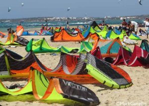 Kite surfing