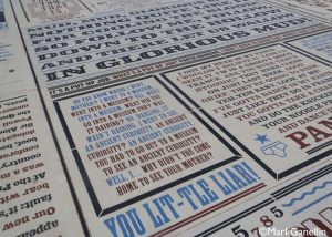 Comedy carpet in Blackpool