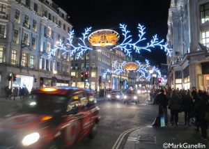 Christmas in Regents Street