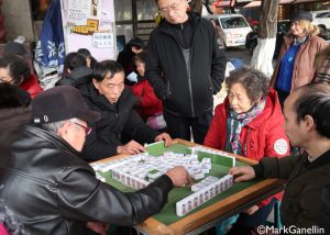 Playing Mahjong