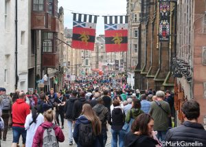 Edinburgh, Royal Mile at The Fringe