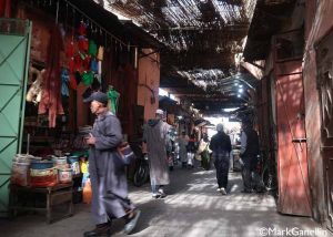 Commerce in the Souks, Marrakech
